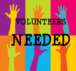 volunteers needed icon